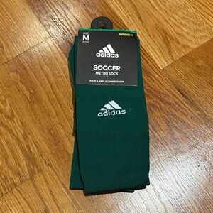 Adidas Dark Green medium Soccer Metro Socks